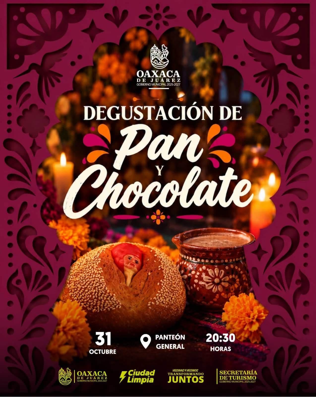 Degustación de Pan y Chocolate