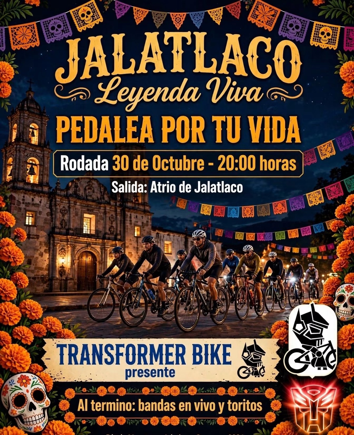 Jalatlaco Leyenda Viva: Pedalea por tu vida